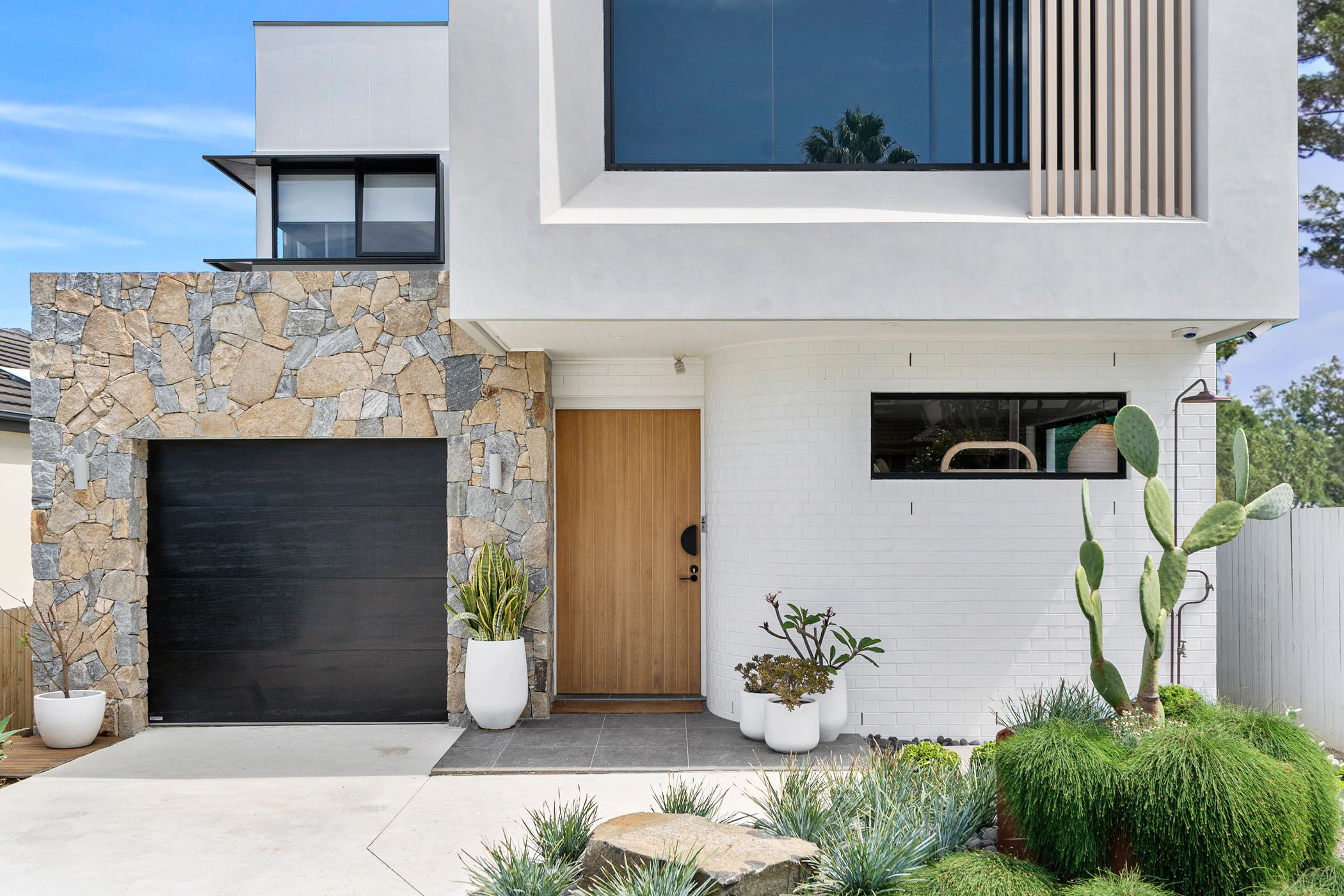 A stunning, modern coastal home